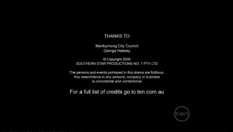 ending credits