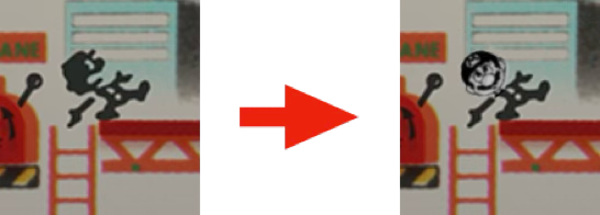 Replacing the head of Mario