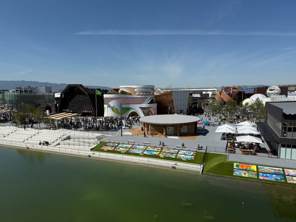 This is just a small section of the expo