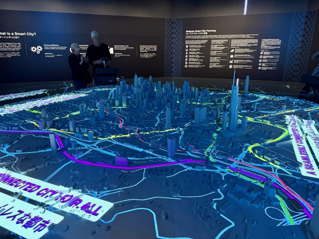 3D map of a smart city