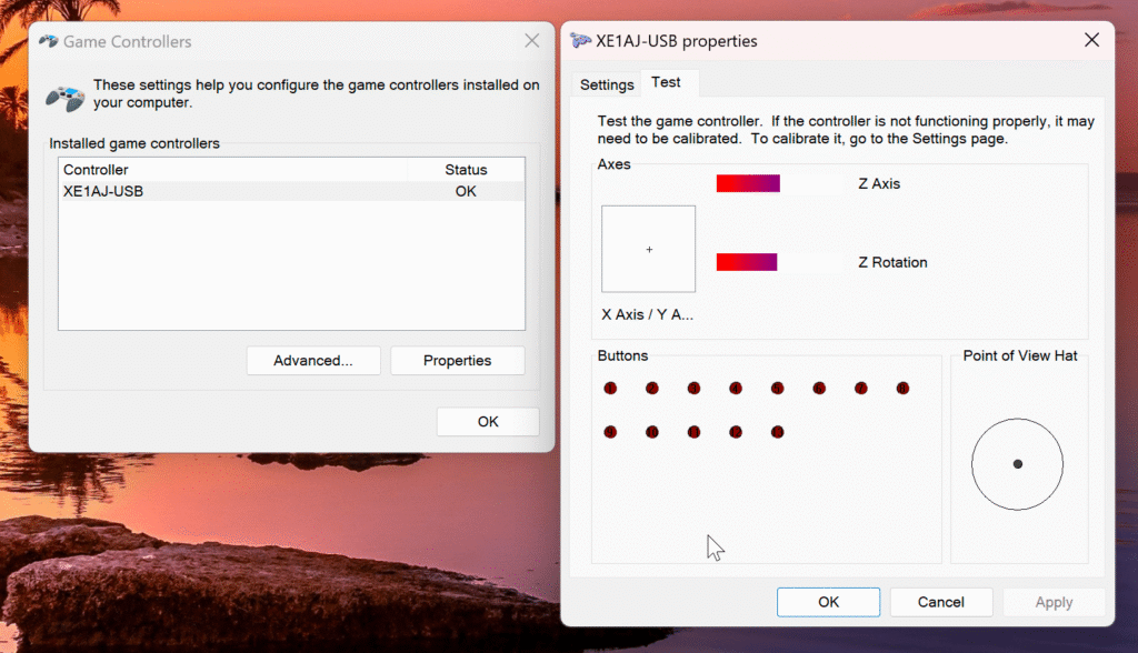 Game Controllers on Windows 11