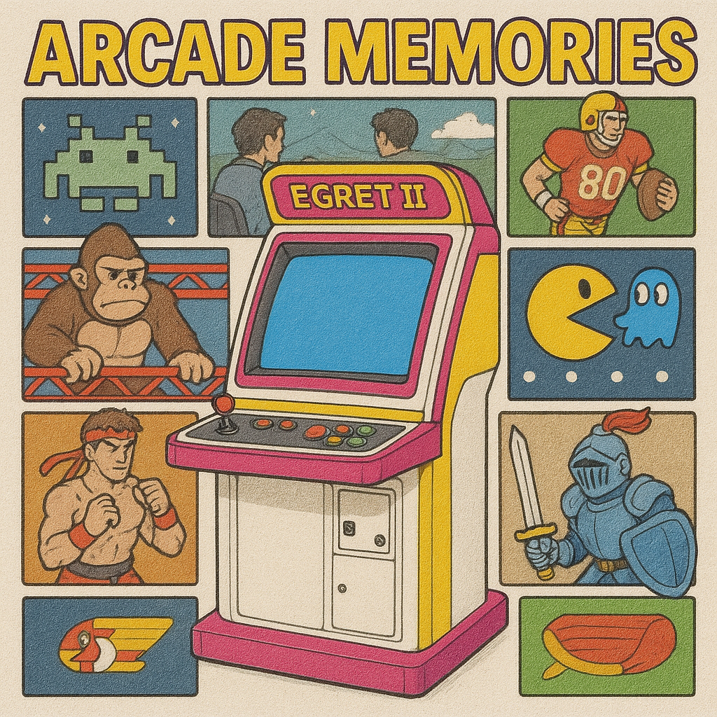 Egret II Mini Arcade Collection Part 1 - curmi.com
