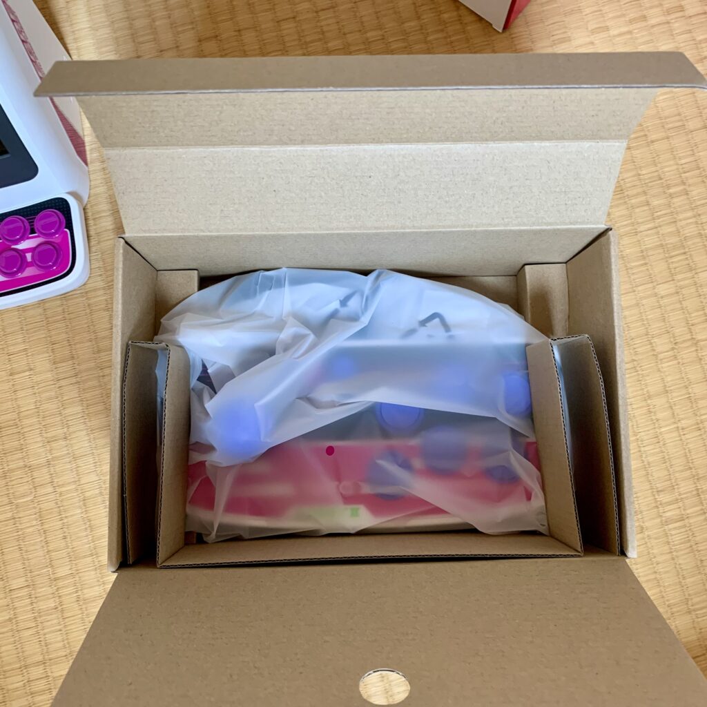 Inside the arcade controller box