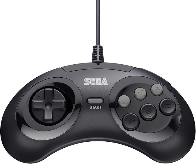 Retro-Bit Official Sega Genesis USB Controller 6-Button Arcade Pad