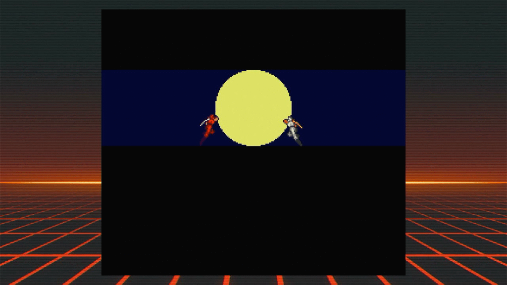 Ninja RyÅ«kenden/Ninja Gaiden in pixel-perfect display mode