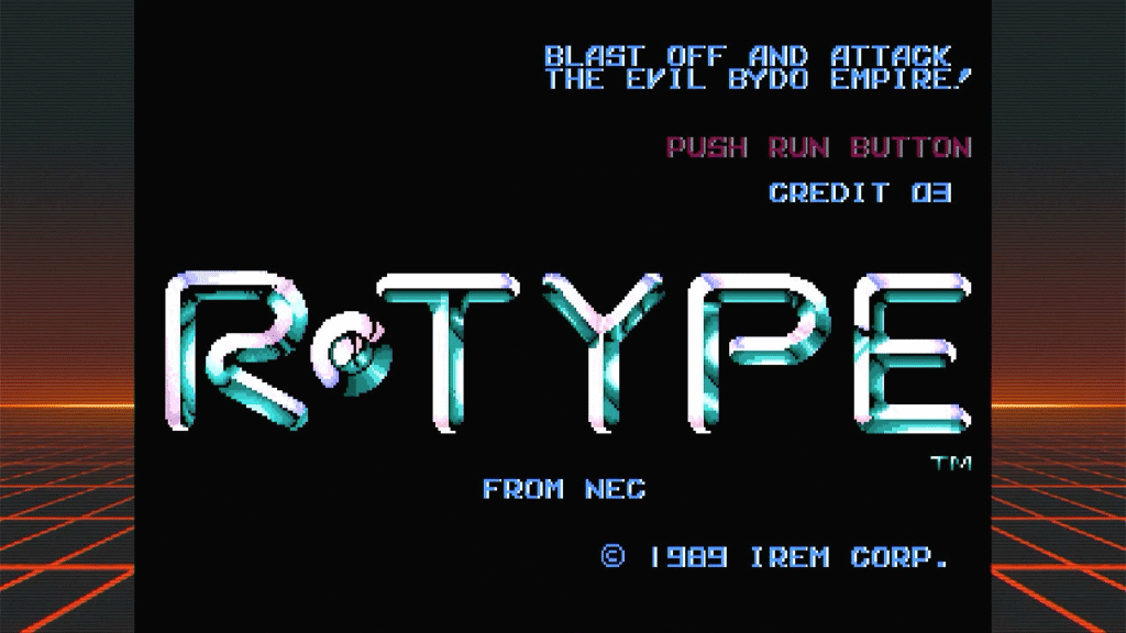 R-Type in 4:3 display mode