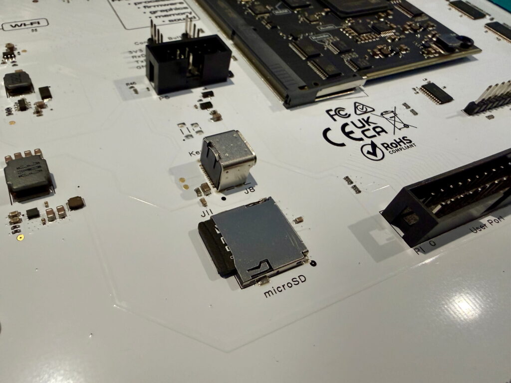 Micro SD card slot