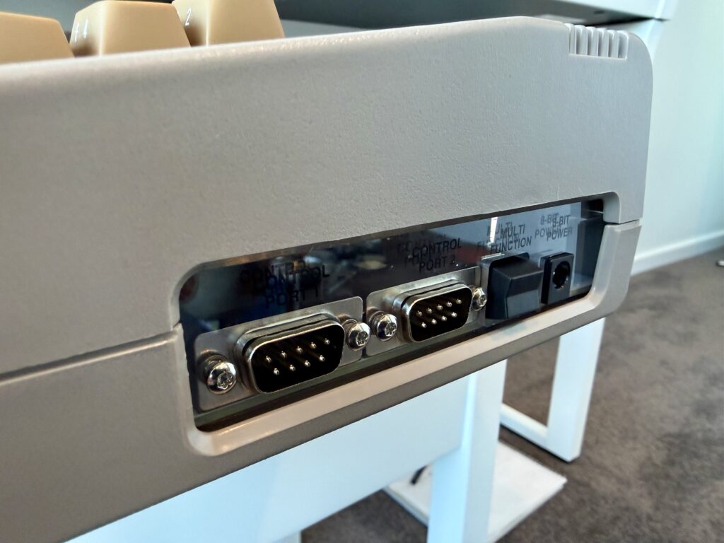 Side ports and power switch